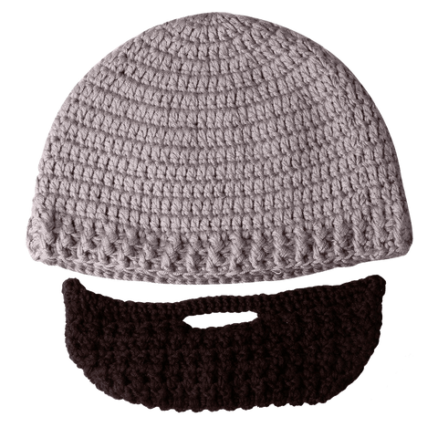 Free Fisher Unisex Knit Beanie Stubble Beard