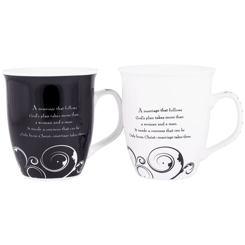 Mr. and Mrs. Christian Coffee Mug Set