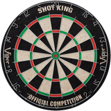 Viper Shot King Sisal Fiber Bristle Dartboard