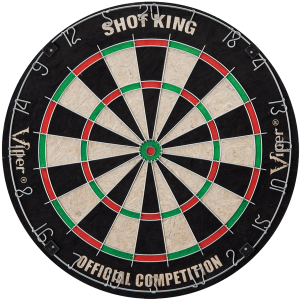 Viper Shot King Sisal Fiber Bristle Dartboard
