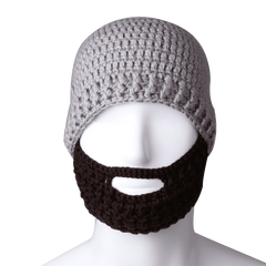 Free Fisher Unisex Knit Beanie Stubble Beard